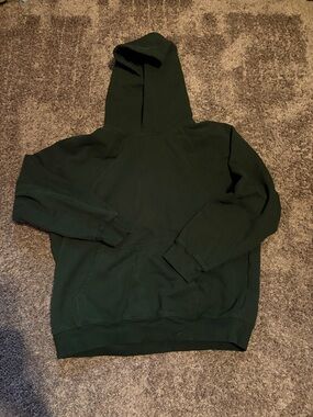 Aritzia Forest Green Hooded Sweatshirt